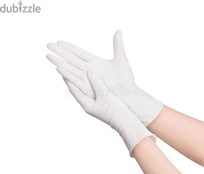 nitrile and latex gloves كفوف طبية 2