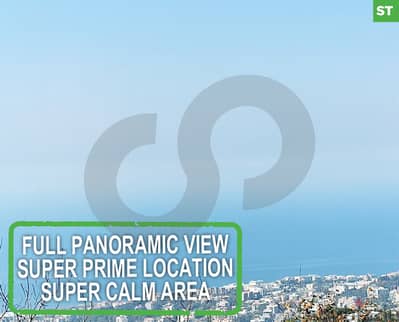 Full Panoramic View, Super Prime Location- Ghazir /غزير  REF#ST118968