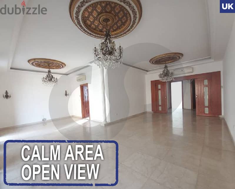 calm area - open view- JNAH, BEIRUT/جناح, بيروت REF#UK118974 0