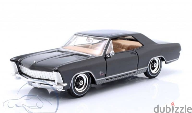 Buick Riviera 1965 diecast car model 1:24 1