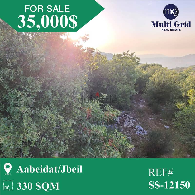 SS-12150 / Land for Sale in Aabeidat, أرض للبيع في عبيدات 0