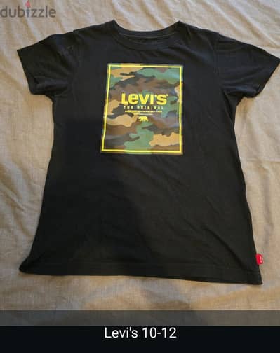 7 tshirts Zara, levi's,ikks, deeluxe 11/12