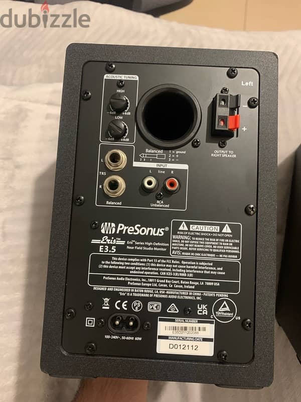 ERIS PRESONUS 3.5 Speakes 2