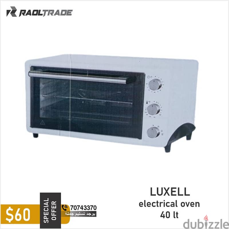 Luxell Electrical Oven Raol Trade 0