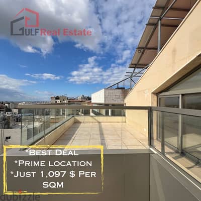 Duplex for sale in Hazmieh-Martakla دوبلكس مميز للبيع في مرتقلا CS#95