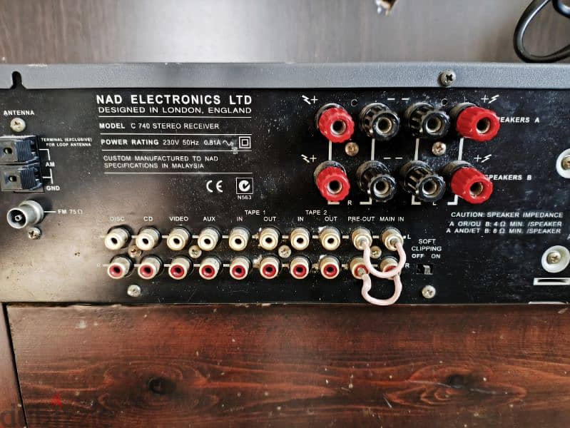 NAD stereo receiver C740 1