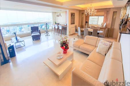 Furnished LUX Apartment+Mountain/Sea View for sale in Mtayleb -المطيلب