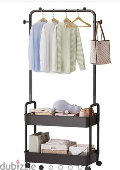 trolley closet rack