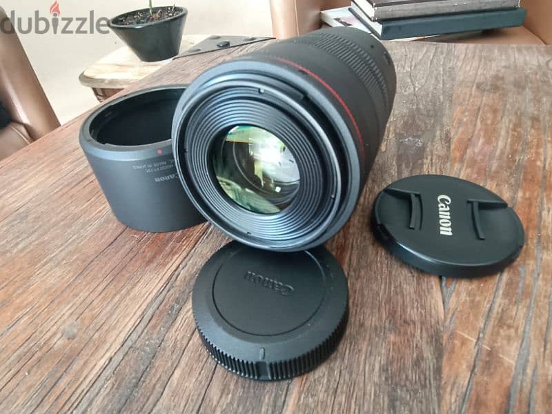 lens Canon RF 100mm like new 2