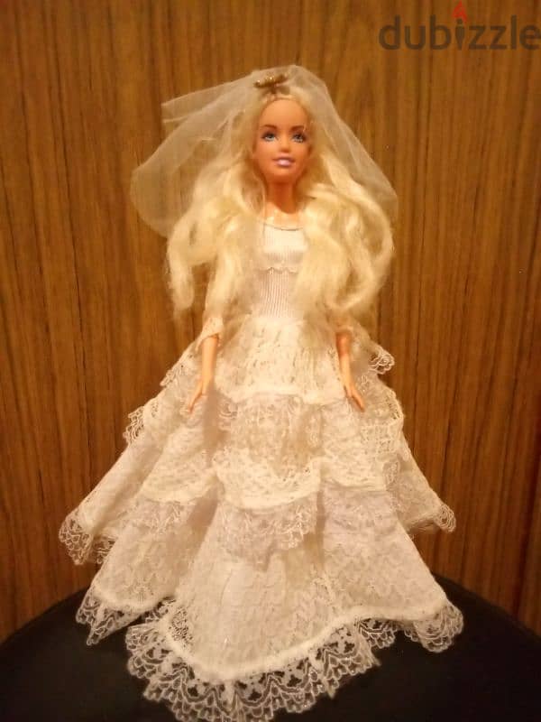 Barbie WEDDING Bride OOAK Mattel as new doll years 2000ish bend legs 5