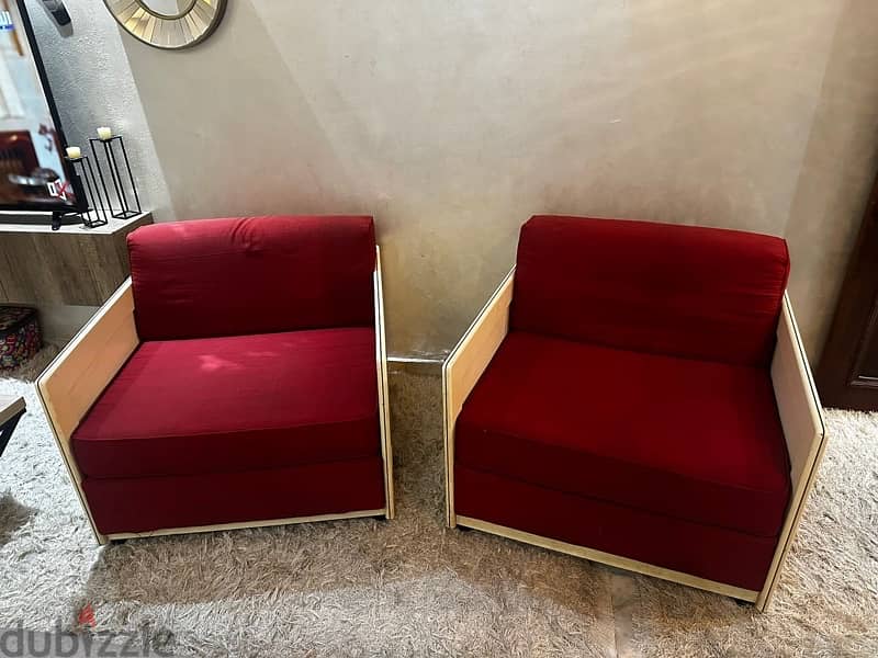 2 vintage armchairs in excellent condition. 160$ 1