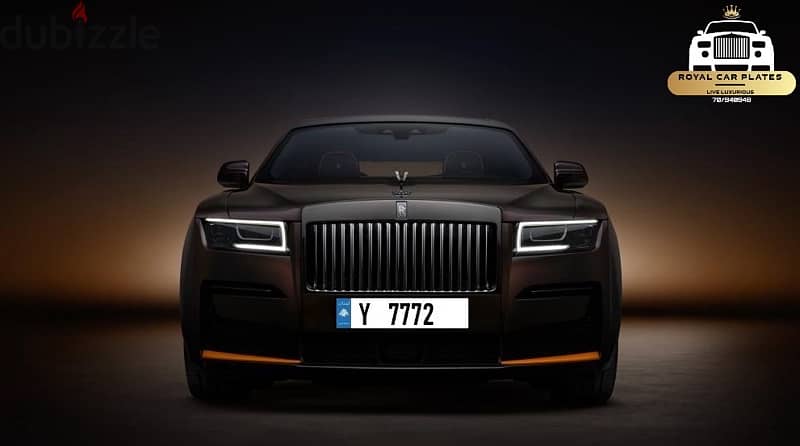 Y 7772       Special car plate number for sale 1