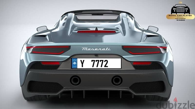 Y 7772       Special car plate number for sale 3