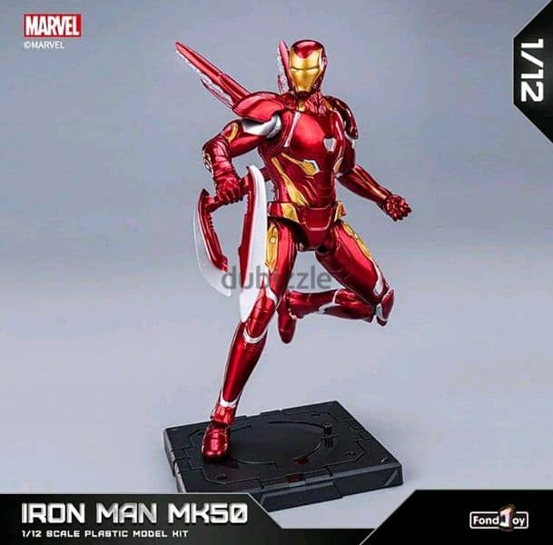 Original MARVEL iron man action figure kit 1