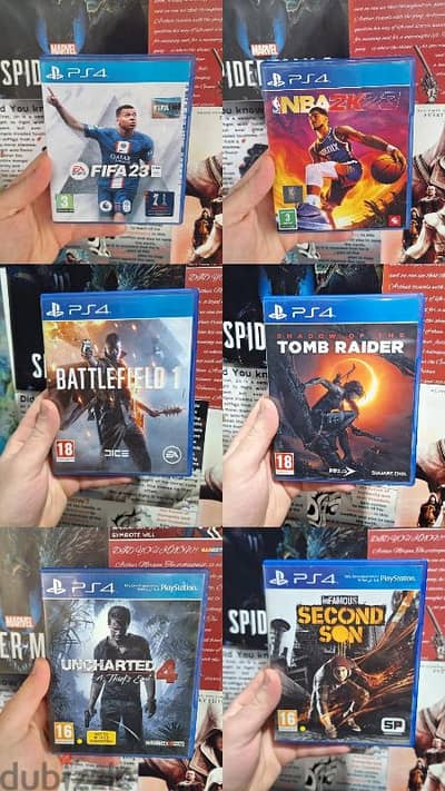 PS4 USED GAMES GREAT COLLECTION (STARTING 5$! +TRADE AVAILABLE)