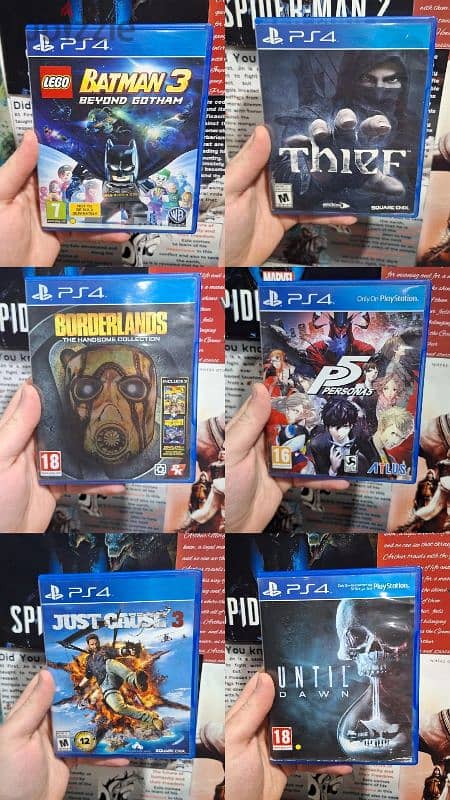 PS4 USED GAMES GREAT COLLECTION (STARTING 5$! +TRADE AVAILABLE) 2