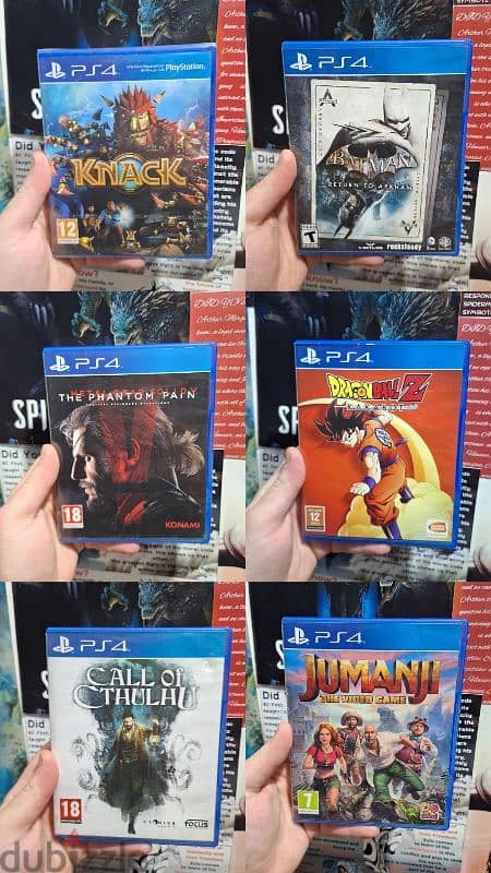 PS4 USED GAMES GREAT COLLECTION (STARTING 5$! +TRADE AVAILABLE) 3