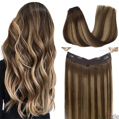 100% اكستنشن شعر طبيعي Extension Human hair