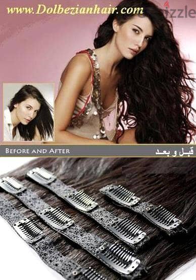 100% اكستنشن شعر طبيعي Extension Human hair 3