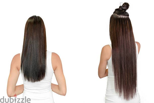 100% اكستنشن شعر طبيعي Extension Human hair 8