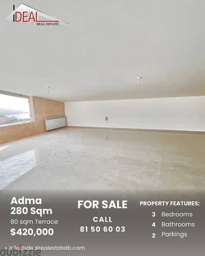 Apartment for sale in adma  شقة للبيع في ادما