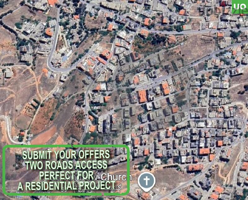 906 m² plot of land in zahle-Maalaka/معلّقة - زحلة REF#UO119002 0