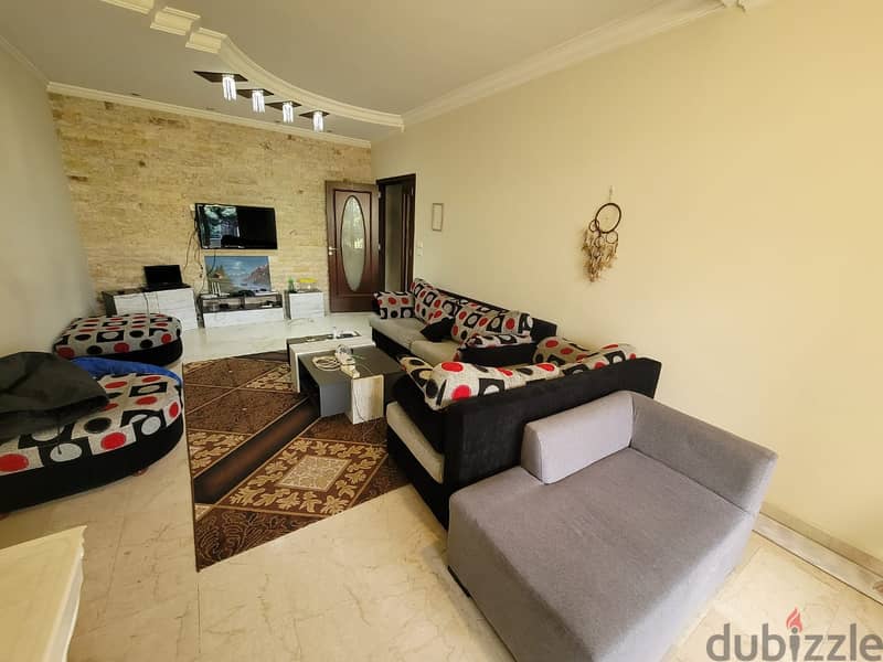 APARTMENT IN RAWDAروضةPRIME FOR RENT(125SQ)WITH VIEW,(RAWR-105) 0