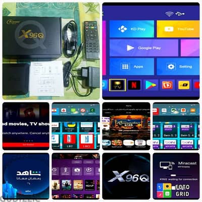 Android 4K Tv box 2025  For Free Shahid Netflix beIN SPORTS  T81017986