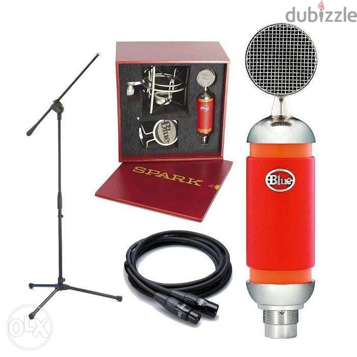 Blue Mic Spark Microphone , professional cardioid condenser Mic Studio 2