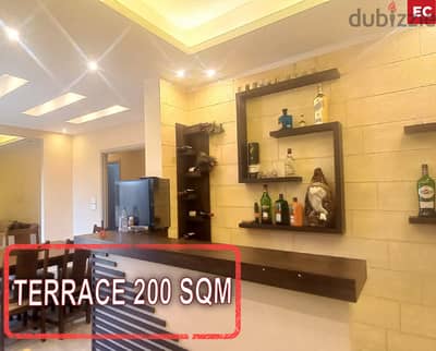 Terrace, prime location, baabda, kfarchima/كفرشيما REF#EC117936