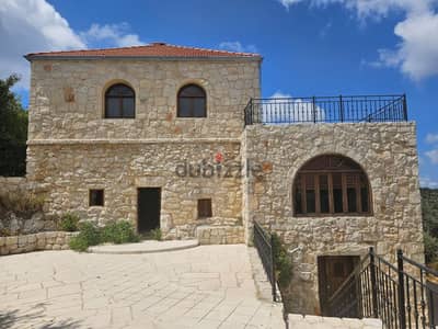 Land with a Stone House for sale in Batroun - أرض مع منزل حجري للبيع ف