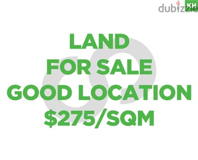 275$/sqm nice Land in Wata l Joz/وطى الجوز REF#KH104316