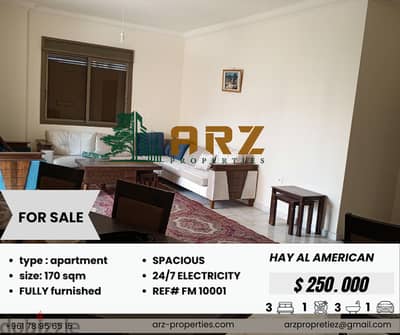 apartment in hay lamrican for sale Ref#FM10001