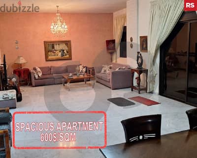 spacious apartment,Bouar, Keserouan/بوار, كسروان REF#RS113441