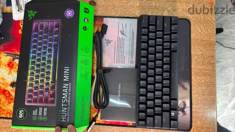 Razer Huntsman Mini 60% optical Gaming Keyboard 2