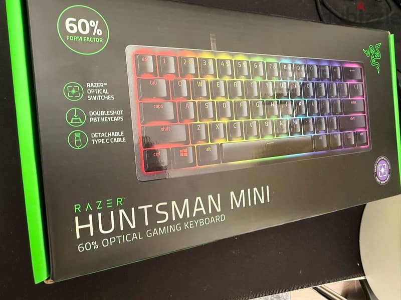 Razer Huntsman Mini 60% optical Gaming Keyboard 3