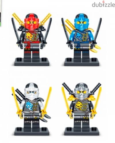 German store ninjaco 4 mini figures set