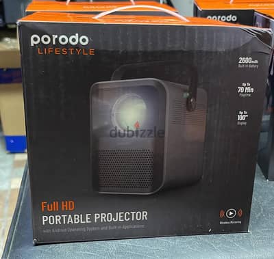 Porodo full hd portable projector Exclusive & new offer