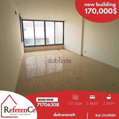 Apartmens for sale new building in dekwanehشقق للبيع منطقة الدكوانة