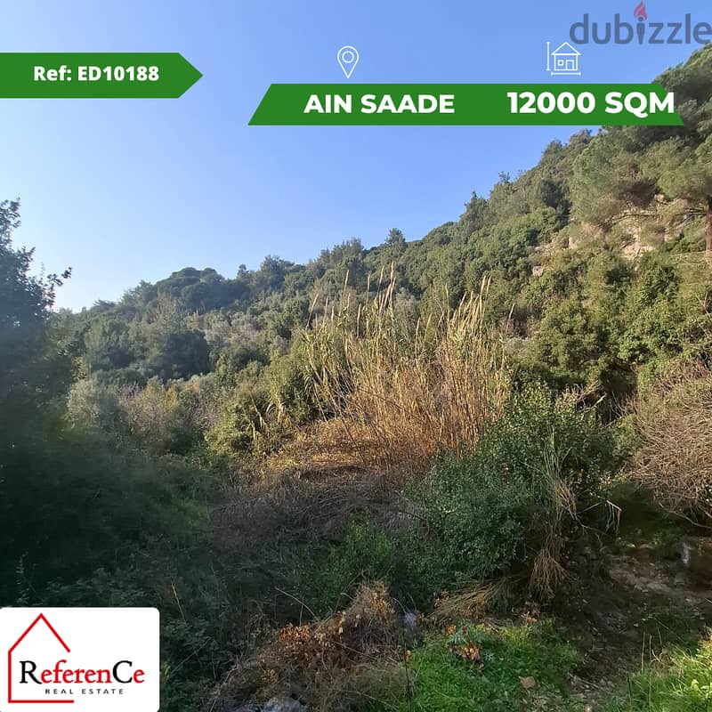 Land for Sale in Ain Saadeأرض في عين سعادة للبيع 1