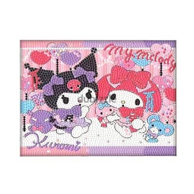 Kuromi & My Melody Diamond Painting With Photo Frame