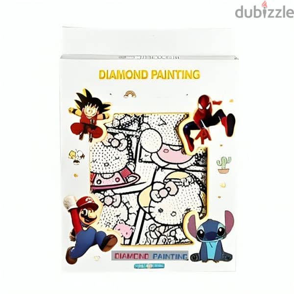 Hello Kitty Diamond Painting Kit With Photo Frame 0