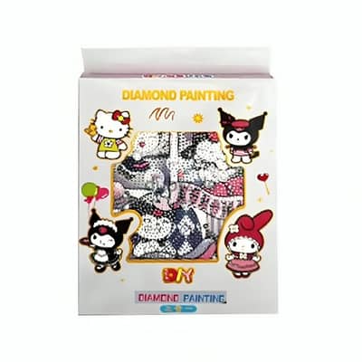 Kuromi Anime Diamond Painting Kit With Photo Frame