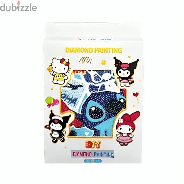 Stitch Diamond Painting Kit With Photo Frame 0