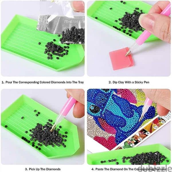 Mickey Mouse Diamond Painting Kit With Photo Frame 1