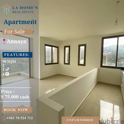 apartment for sale in annaya شقة للبيع في عنايا