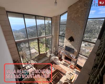 breathtaking mountain and sea views in chahtoul/شحتول REF#RJ119017