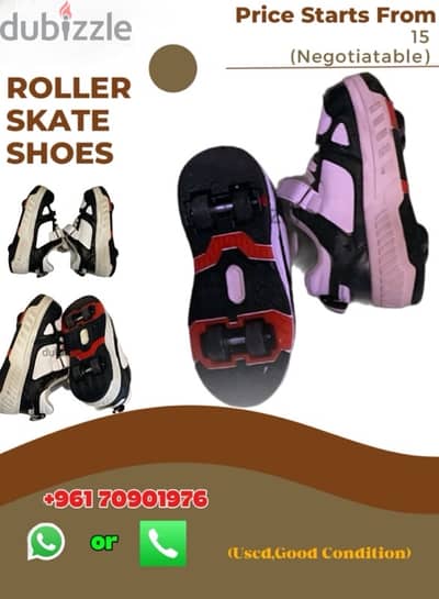 Used Skates 31 – زلاجات مستعملة مقاس 31 بحالة ممتازة!