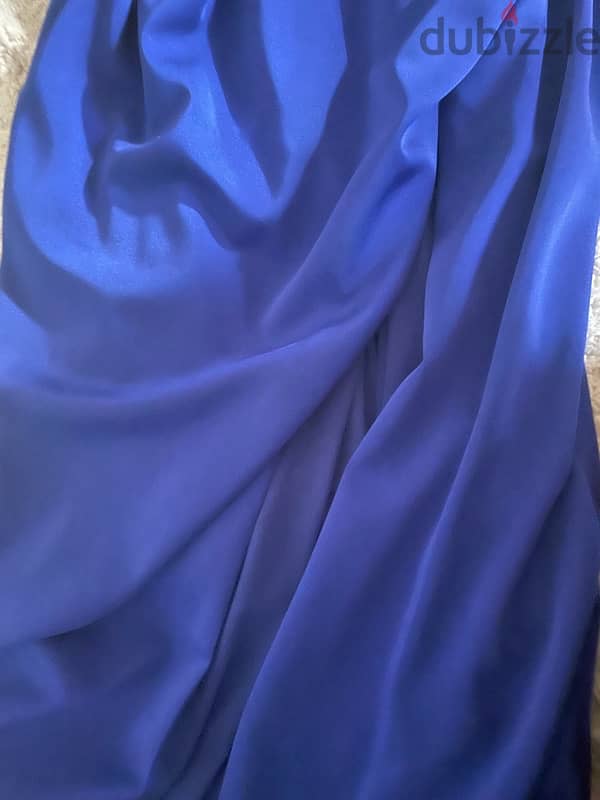 Terani couture blue fancy Dress M 3