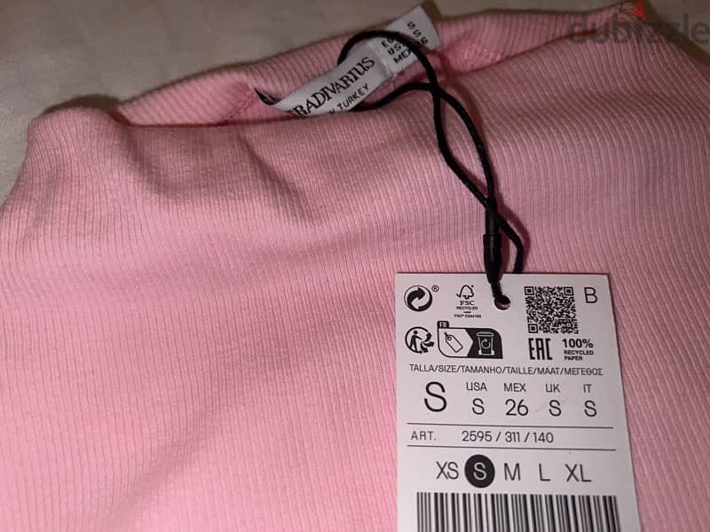 stardivarius top pink ((new)) 0